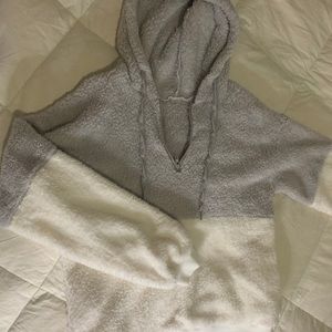 Color Block Sherpa Quarter Zip